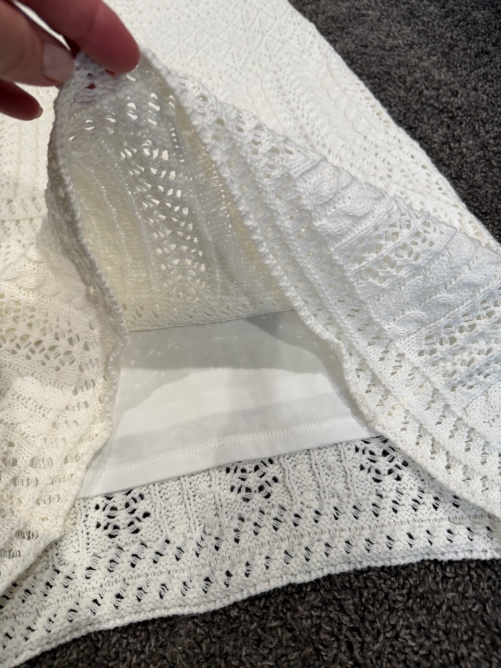 NWT TAYLOR crochet dress! Size S - Picture 8 of 8